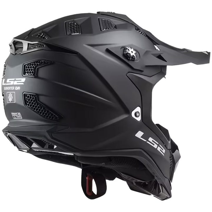 Crosshjälm Mx700 Subverter Mattsvart LS2 Large – bild 2