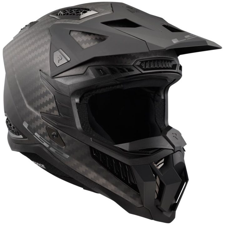 Crosshjälm Mx703 X-force Carbon Mattsvart LS2 3XL – bild 7