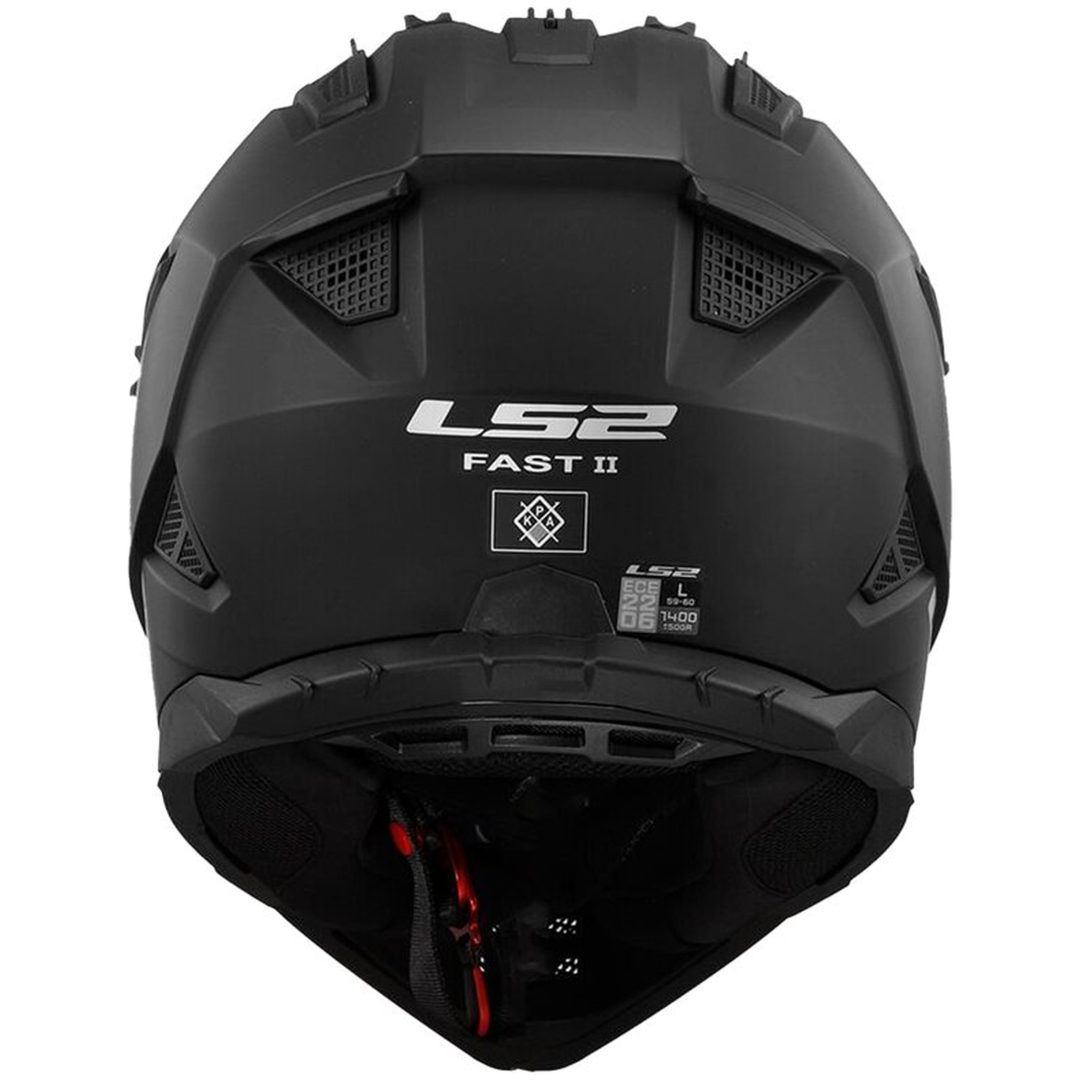 Crosshjälm Mx708 Fast Ii Mattsvart LS2 3XL – bild 4