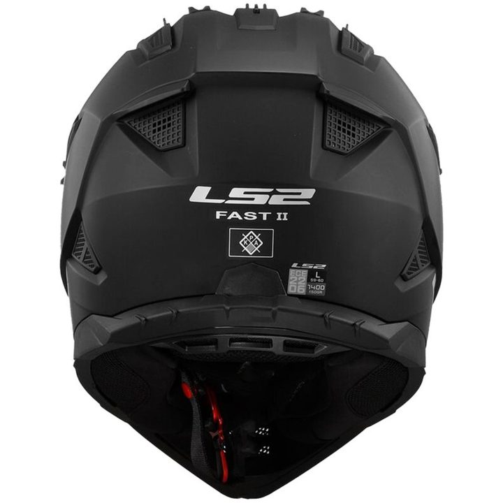 Crosshjälm Mx708 Fast Ii Mattsvart LS2 3XL – bild 4
