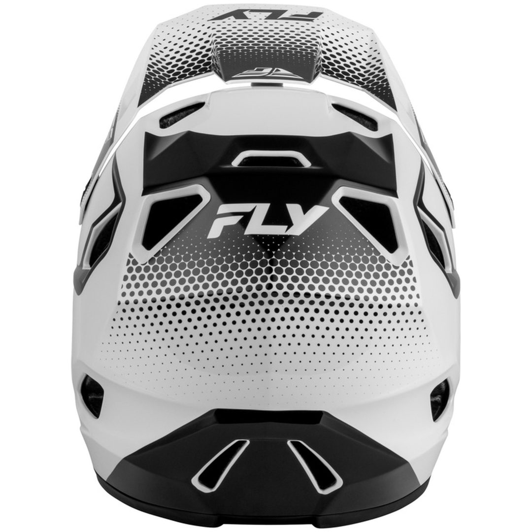 Crosshjälm Rayce Sonar Svart Vit FLY RACING M – bild 3
