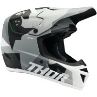 Crosshjälm Reflex Sport Carbon Brave Mips Svart/grå/vit THOR