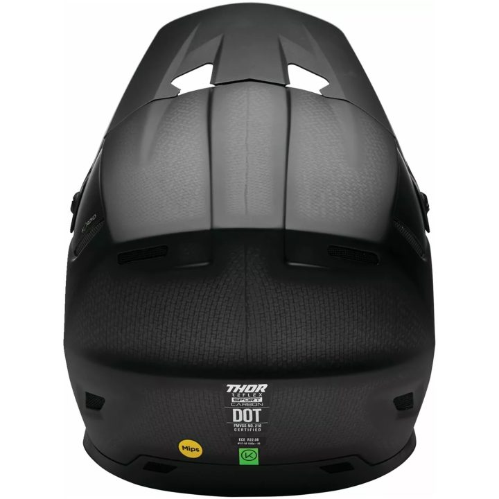 Crosshjälm Reflex Sport Carbon Stealth Svart Matt THOR XS – bild 3
