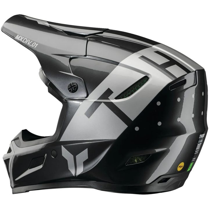 Crosshjälm Reflex Sport Rogue Grå/silver THOR XS – bild 6