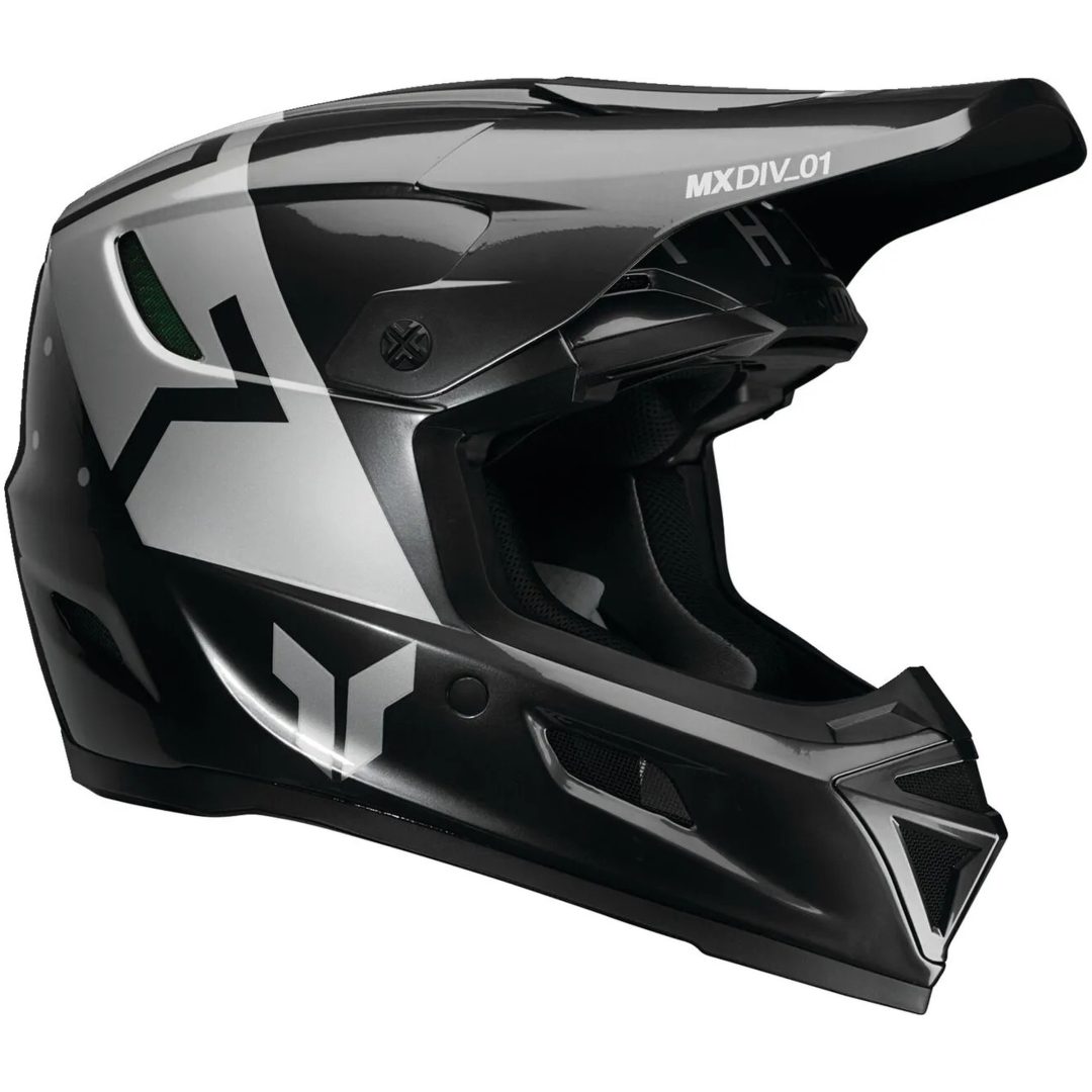 Crosshjälm Reflex Sport Rogue Grå/silver THOR XS