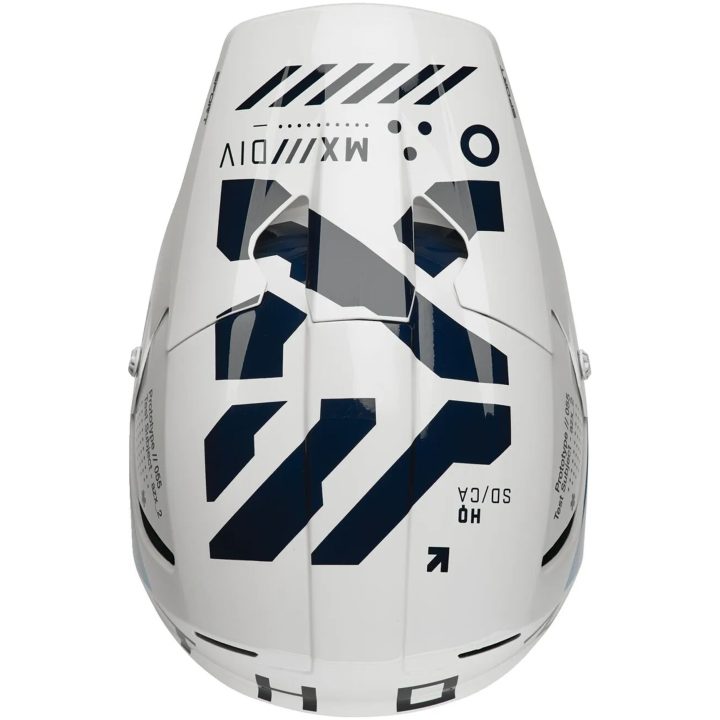 Crosshjälm Reflex Sport Strike Mips Blå/vit/fluorescerande Gul THOR XS – bild 4