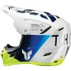 Crosshjälm Reflex Sport Strike Mips Blå/vit/fluorescerande Gul THOR XS – miniatyr 6