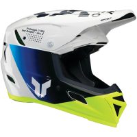 Crosshjälm Reflex Sport Strike Mips Blå/vit/fluorescerande Gul THOR