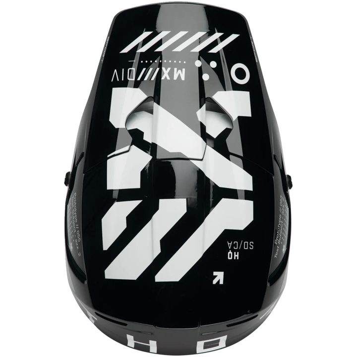 Crosshjälm Reflex Sport Strike Svart/grå/röd THOR XS – bild 2