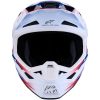 Crosshjälm S-M7 Blaster Blå Röd Vit ALPINESTARS(MX) XS – miniatyr 4