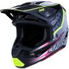 Crosshjälm S-M7 Blaster Svart Neongul Grå Vit ALPINESTARS(MX) XS – miniatyr 1