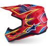 Crosshjälm S-M7 Cast Röd Blå Gul ALPINESTARS(MX) XS – miniatyr 3