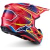 Crosshjälm S-M7 Cast Röd Blå Gul ALPINESTARS(MX) XS – miniatyr 5