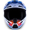 Crosshjälm S-M7 Core Vit Blå Rosa ALPINESTARS(MX) XS – miniatyr 4