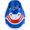 Crosshjälm S-M7 Core Vit Blå Rosa ALPINESTARS(MX) XS – miniatyr 7