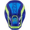 Crosshjälm S-M7 Deed Blå Svart Gul Alpinestars XS – miniatyr 6
