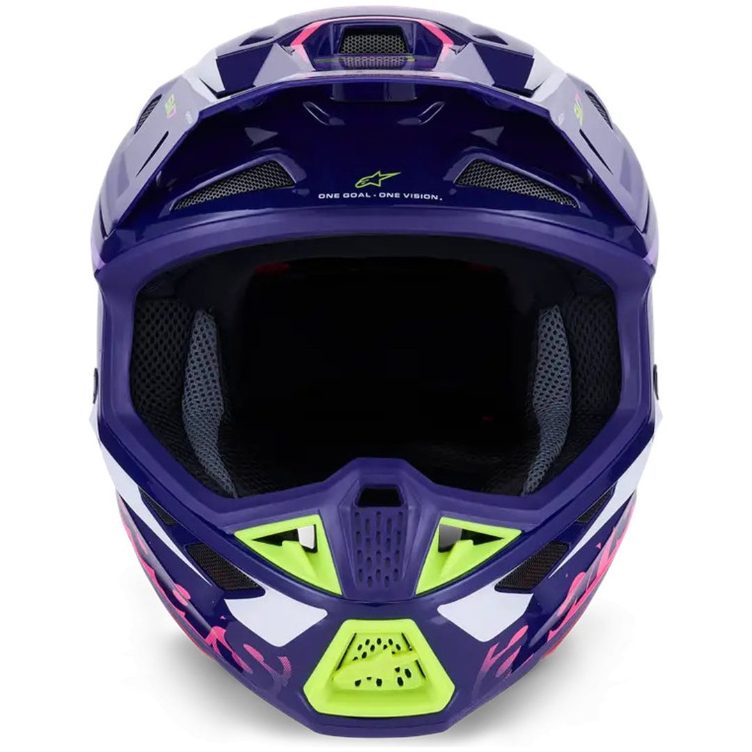 Crosshjälm S-M7 Deed Lila Rosa ALPINESTARS(MX) XL – bild 4