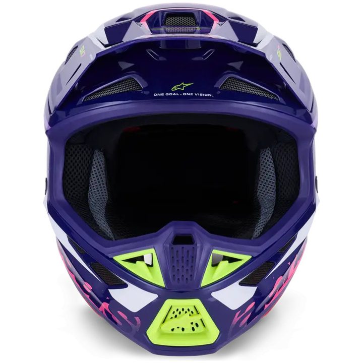 Crosshjälm S-M7 Deed Lila Rosa ALPINESTARS(MX) XL – bild 4