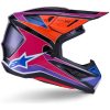 Crosshjälm S-M7 Fuse Blå Rosa Lila ALPINESTARS(MX) XS – miniatyr 3