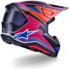 Crosshjälm S-M7 Fuse Blå Rosa Lila ALPINESTARS(MX) XS – miniatyr 4
