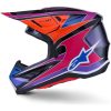 Crosshjälm S-M7 Fuse Blå Rosa Lila ALPINESTARS(MX) XS – miniatyr 7