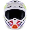 Crosshjälm S-M7 Fuse Vit Lila Gul ALPINESTARS(MX) XS – miniatyr 6