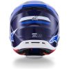 Crosshjälm S-M7 Rise Blå Vit ALPINESTARS(MX) XS – miniatyr 3