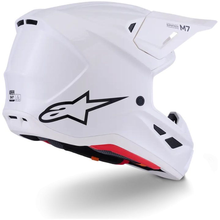 Crosshjälm S-M7 Vit ALPINESTARS(MX) XS – bild 4