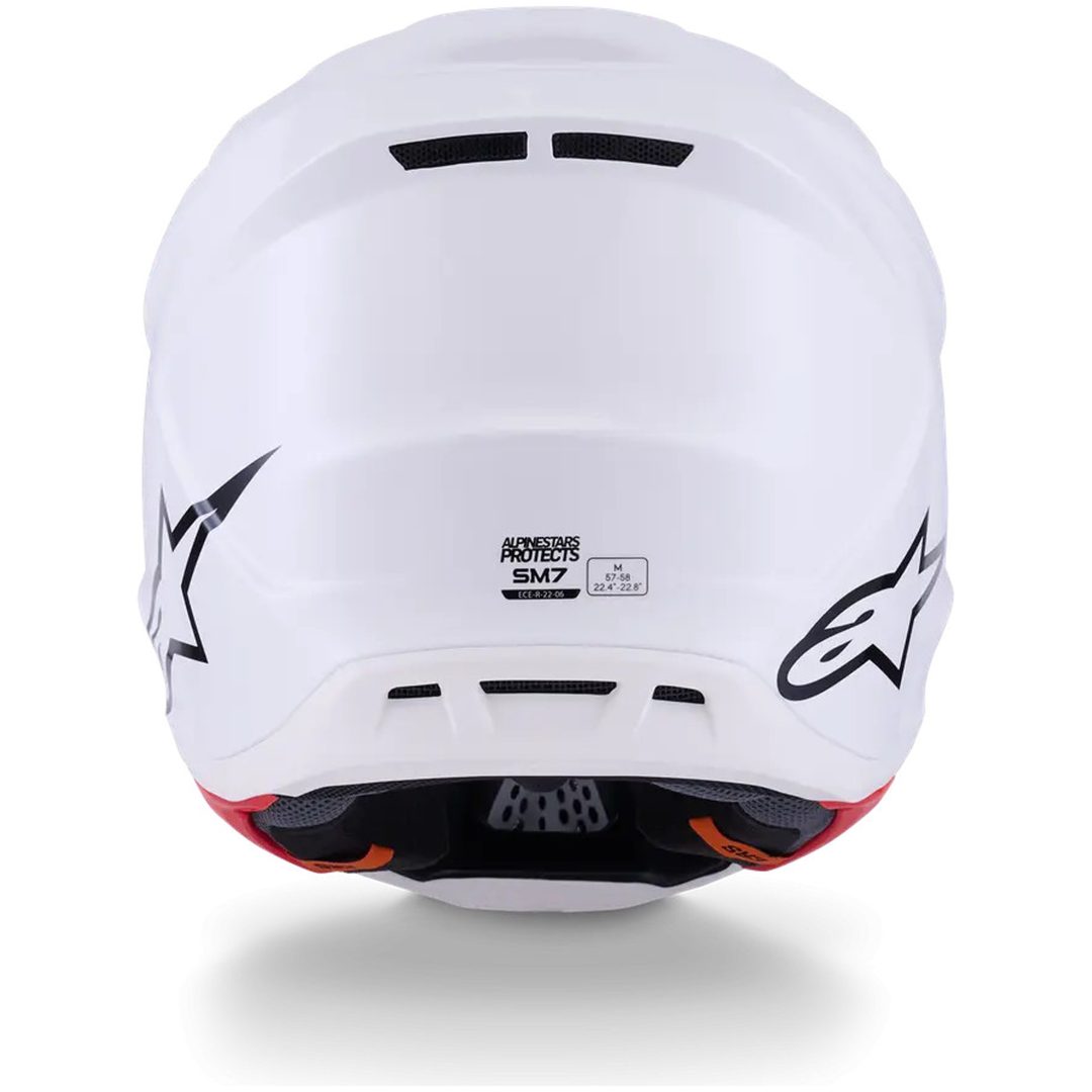 Crosshjälm S-M7 Vit ALPINESTARS(MX) XS – bild 5