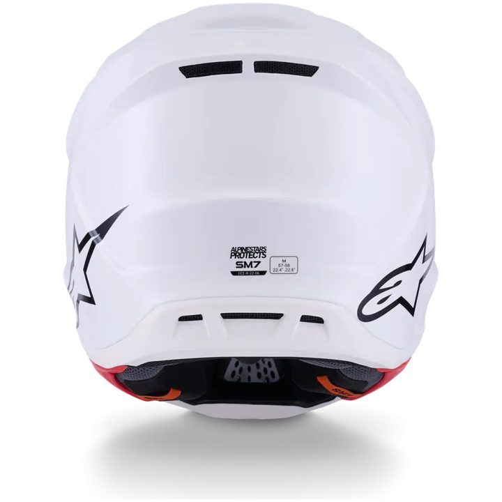 Crosshjälm S-M7 Vit ALPINESTARS(MX) XS – bild 5