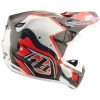 Crosshjälm SE5 Carbon Deco Svart/Röd TROY LEE DESIGNS XS – miniatyr 5