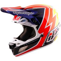 Crosshjälm SE5 Carbon MIPS Boltz Marinblå Vit TROY LEE DESIGNS