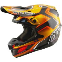 Crosshjälm SE5 Carbon MIPS Crest Guld Svart TROY LEE DESIGNS