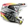 Crosshjälm SE5 Carbon MIPS Lined Up Svart Vit Gul TROY LEE DESIGNS XS – miniatyr 5