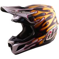 Crosshjälm SE5 Carbon MIPS Overspray Svart Guld TROY LEE DESIGNS