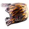 Crosshjälm SE5 Carbon MIPS Overspray Svart Guld TROY LEE DESIGNS M – miniatyr 2