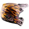 Crosshjälm SE5 Carbon MIPS Overspray Svart Guld TROY LEE DESIGNS M – miniatyr 4