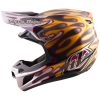 Crosshjälm SE5 Carbon MIPS Overspray Svart Guld TROY LEE DESIGNS M – miniatyr 7