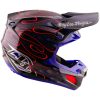 Crosshjälm SE5 Carbon Mips Overspray Svart Lila TROY LEE DESIGNS XS – miniatyr 6