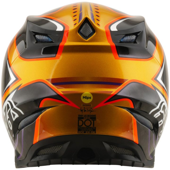 Crosshjälm SE5 Carbon Mips Svart Guld TROY LEE DESIGNS M – bild 4