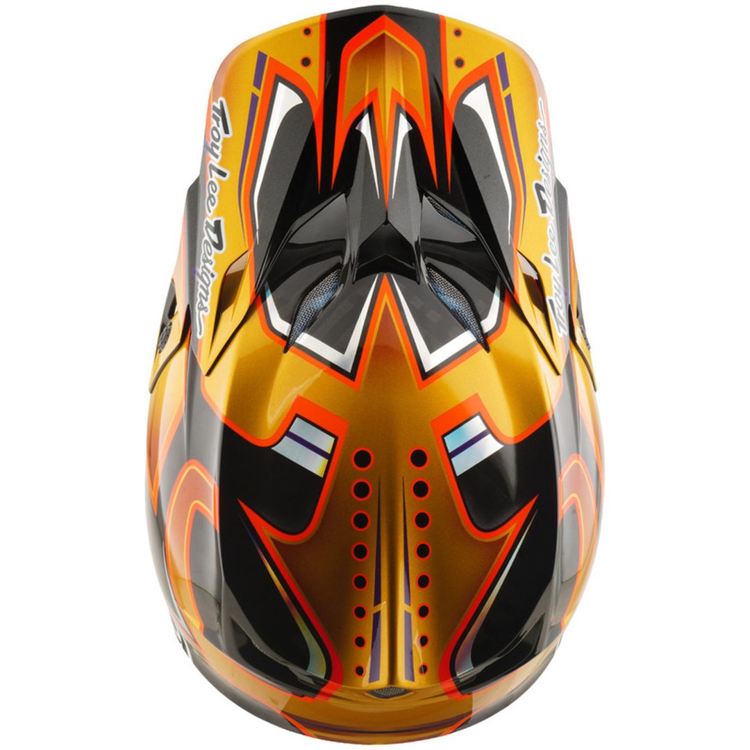 Crosshjälm SE5 Carbon Mips Svart Guld TROY LEE DESIGNS M – bild 8