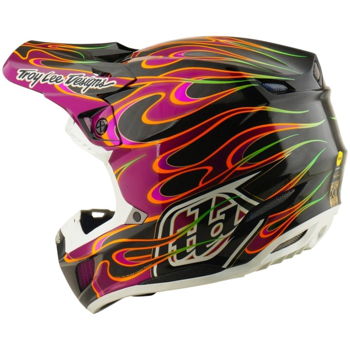 Crosshjälm SE5 Carbon MIPS Svart Lila TROY LEE DESIGNS XL – bild 3