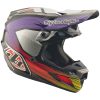 Crosshjälm SE5 Carbon Stripes MIPS Svart Lila TROY LEE DESIGNS XL – miniatyr 2