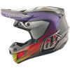 Crosshjälm SE5 Carbon Stripes MIPS Svart Lila TROY LEE DESIGNS XL – miniatyr 3