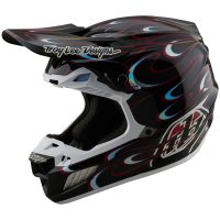 Crosshjälm SE5 Carbon Torched Svart/Röd TROY LEE DESIGNS
