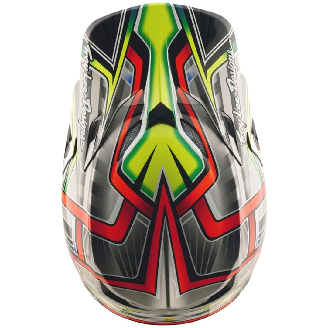 Crosshjälm SE5 Composite Lowrider Grå Blank TROY LEE DESIGNS XS – bild 8