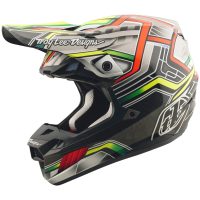 Crosshjälm SE5 Composite Lowrider Grå Blank TROY LEE DESIGNS