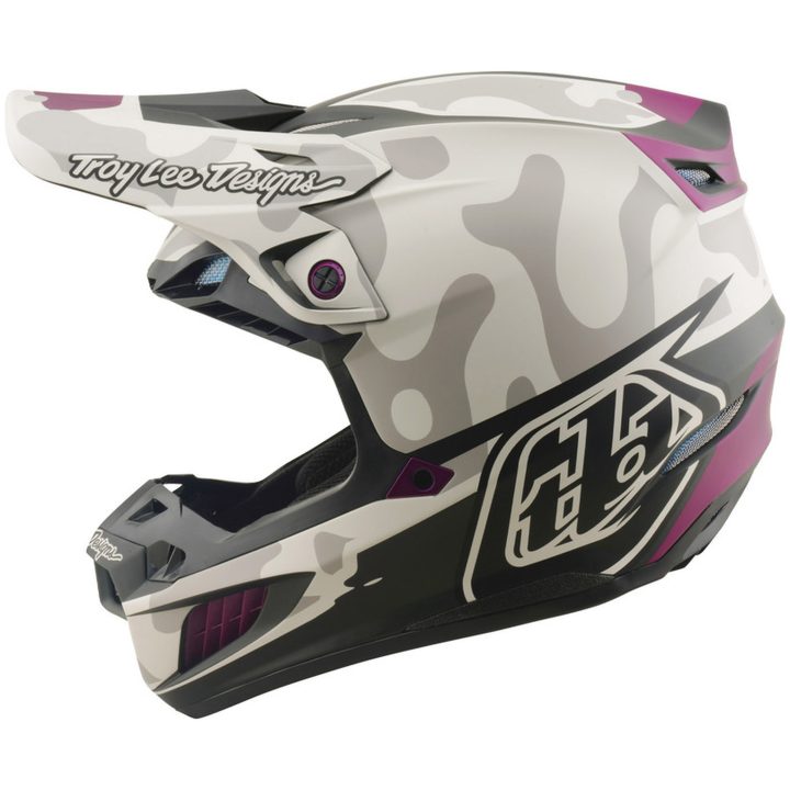 Crosshjälm SE5 Composite Mips Camo Grå Lila TROY LEE DESIGNS M – bild 2