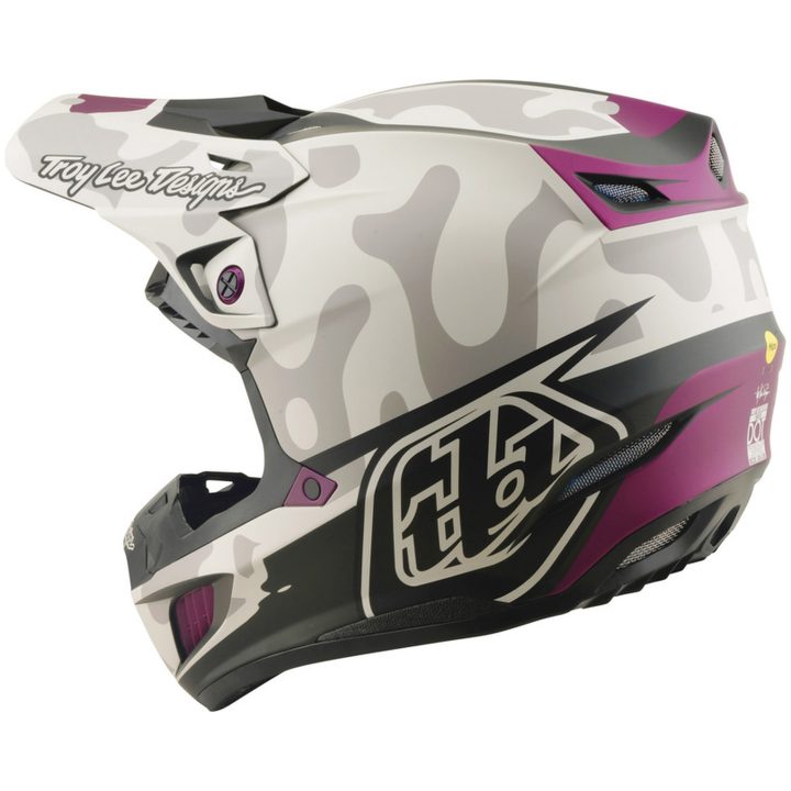 Crosshjälm SE5 Composite Mips Camo Grå Lila TROY LEE DESIGNS M – bild 3