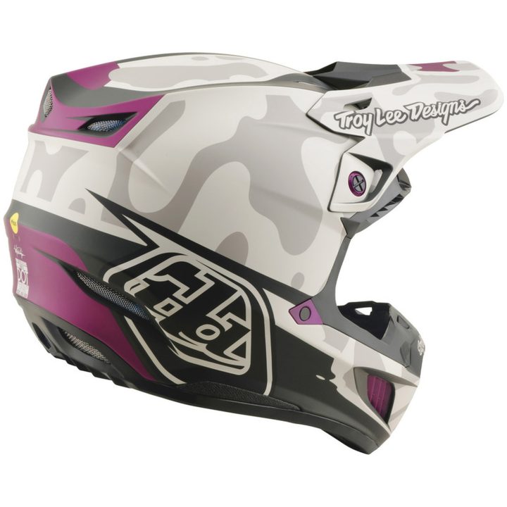 Crosshjälm SE5 Composite Mips Camo Grå Lila TROY LEE DESIGNS M – bild 5